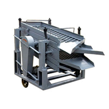 Coke drum front groepering mechanisch scherm